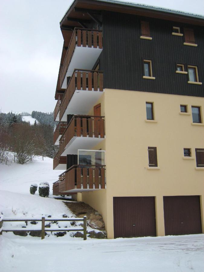 Appartement Au Pied Des Pistes, Avec Vue Sur La Montagne Bernex Exterior photo